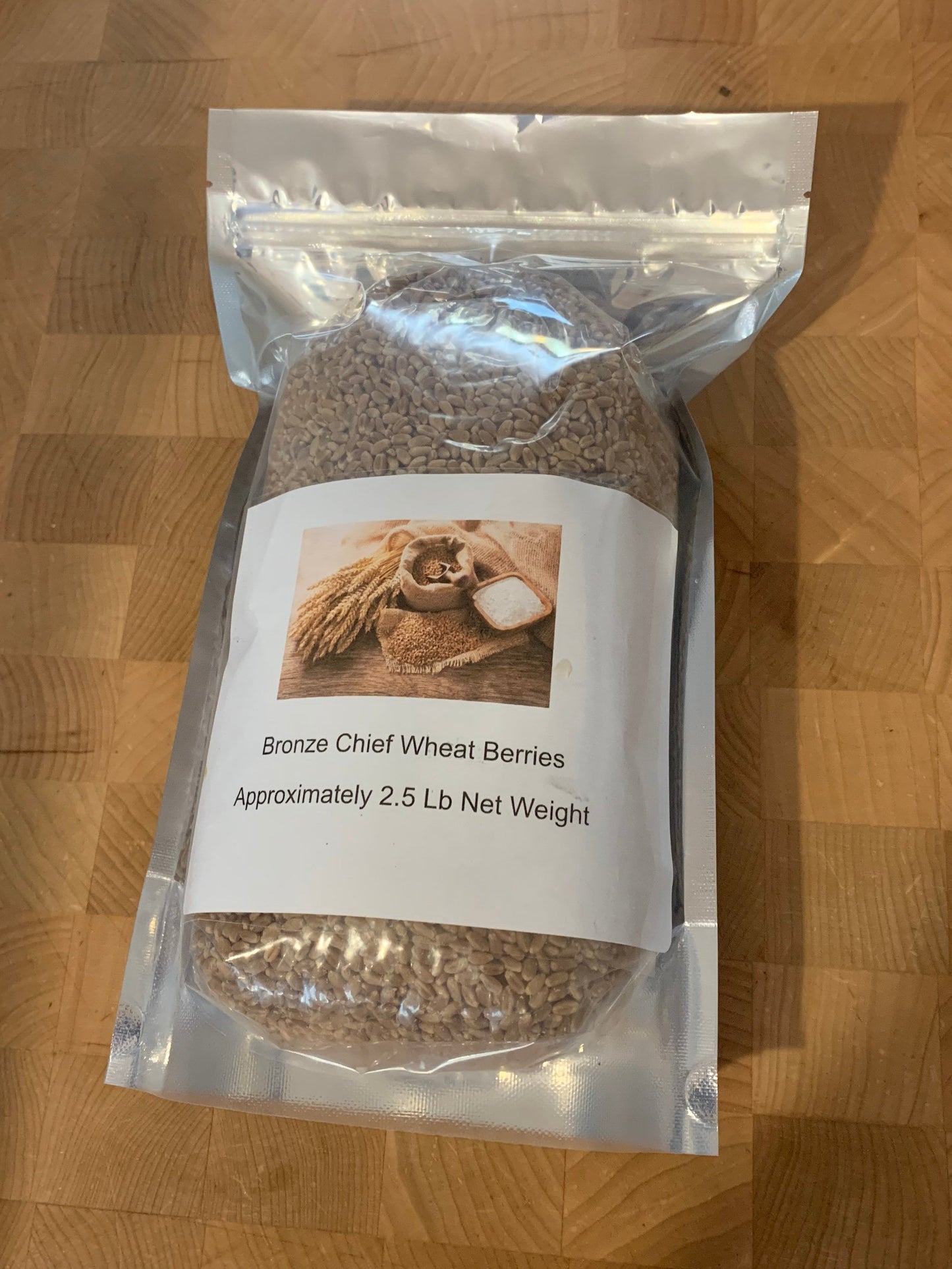 Bronze Chief Wheat Berries 2.5lbs