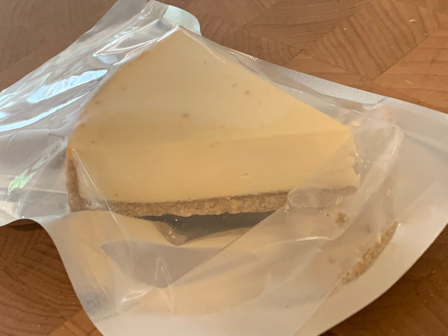 Freeze Dried Cheese Cake Slice